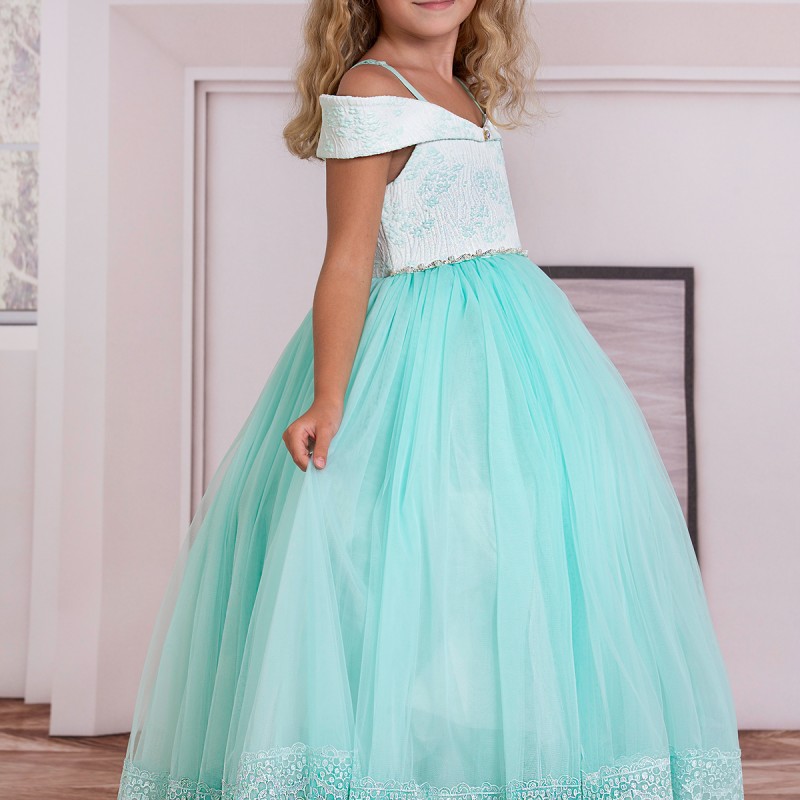 KIZ ÇOCUK ASKILI ELBİSE