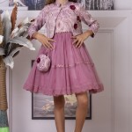 KIZ ÇOCUK CEKETLİ  ELBİSE