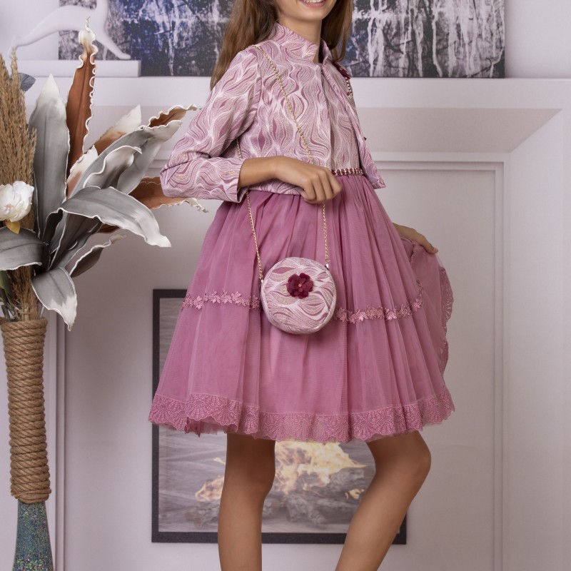 KIZ ÇOCUK CEKETLİ  ELBİSE