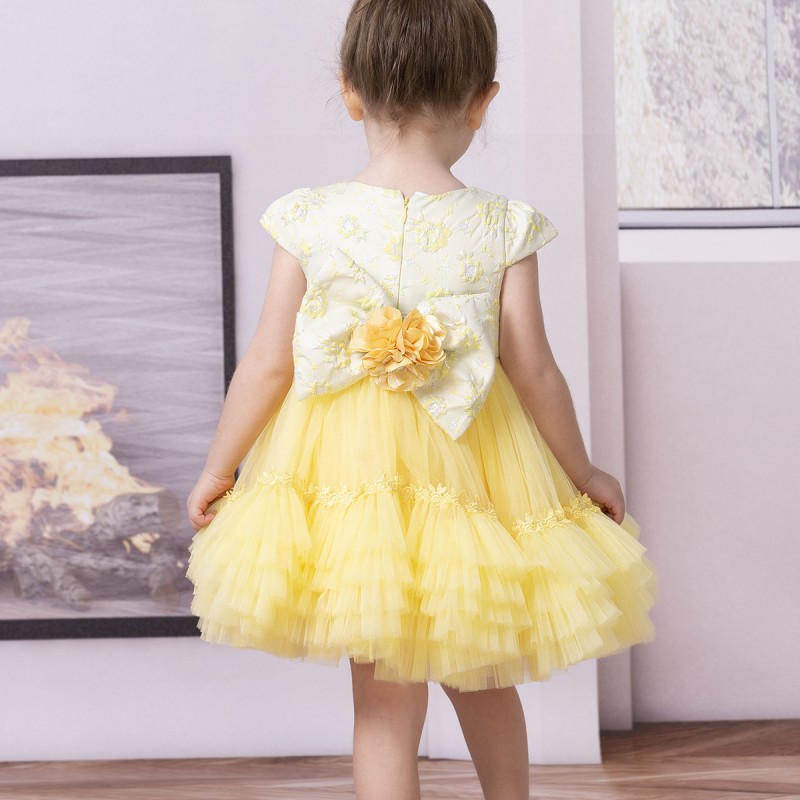 KABARIK TÜLLÜ BEBEK ELBİSE