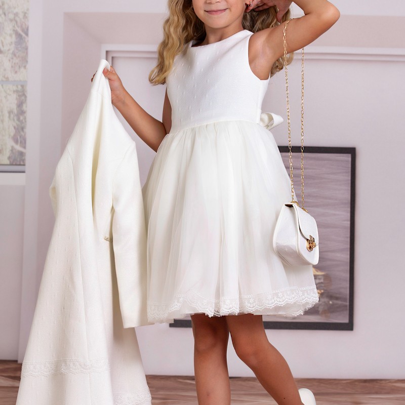 KIZ ÇOCUK CEKETLİ ELBİSE