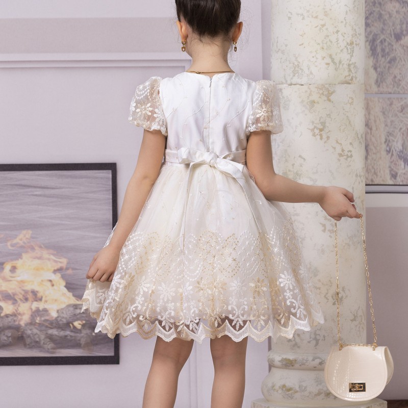 KIZ ÇOCUK BALON KOLLU ELBİSE