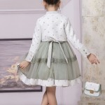 KIZ ÇOCUK CEKETLİ ELBİSE