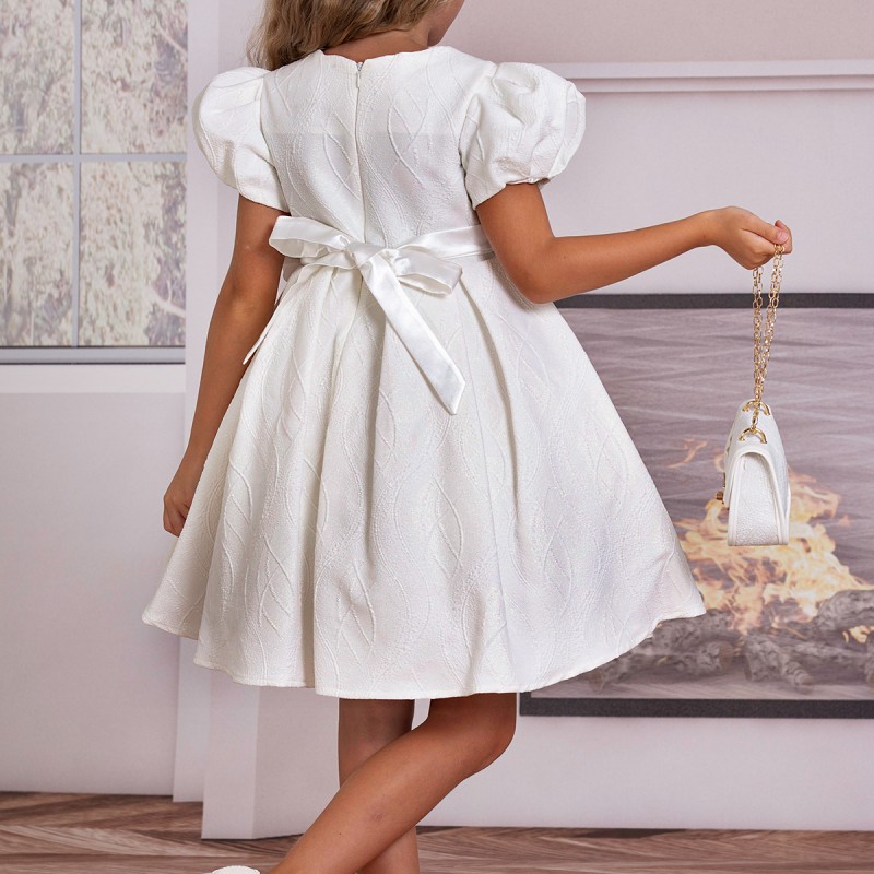 KIZ ÇOCUK BALON KOLLU ELBİSE