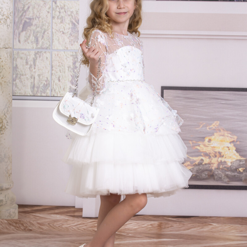 KIZ ÇOCUK DANTELLİ ELBİSE