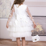 KIZ ÇOCUK DANTELLİ ELBİSE