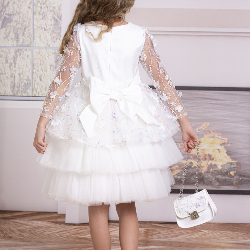 KIZ ÇOCUK DANTELLİ ELBİSE