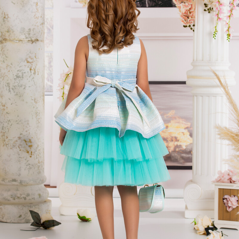 KIZ ÇOCUK TÜLLÜ ELBİSE